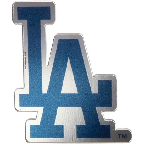 los angeles dodgers car accessories|la dodgers auto emblems.